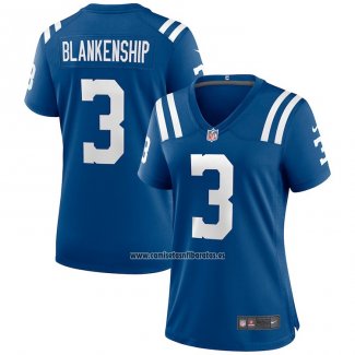 Camiseta NFL Game Mujer Indianapolis Colts Rodrigo Blankenship Azul