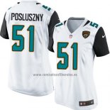 Camiseta NFL Game Mujer Jacksonville Jaguars Posluszny Blanco