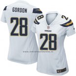 Camiseta NFL Game Mujer Los Angeles Chargers Gordon Blanco