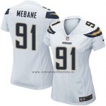 Camiseta NFL Game Mujer Los Angeles Chargers Mebane Blanco
