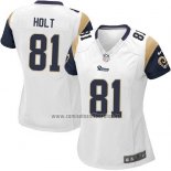 Camiseta NFL Game Mujer Los Angeles Rams Holt Blanco