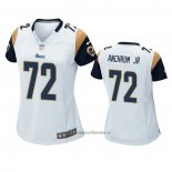 Camiseta NFL Game Mujer Los Angeles Rams Tremayne Anchrum Jr. Blanco