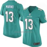Camiseta NFL Game Mujer Miami Dolphins Marino Verde