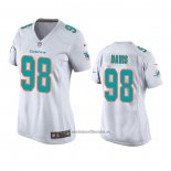 Camiseta NFL Game Mujer Miami Dolphins Raekwon Davis Blanco