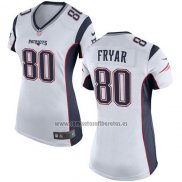 Camiseta NFL Game Mujer New England Patriots Fryar Blanco