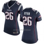 Camiseta NFL Game Mujer New England Patriots Ryan Negro