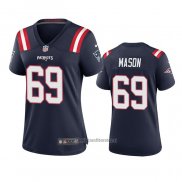 Camiseta NFL Game Mujer New England Patriots Shaq Mason 2020 Azul
