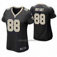 Camiseta NFL Game Mujer New Orleans Saints Dez Bryant Negro