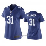 Camiseta NFL Game Mujer New York Giants Chris Williamson Azul