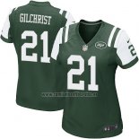 Camiseta NFL Game Mujer New York Jets Gilchrist Verde