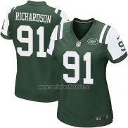 Camiseta NFL Game Mujer New York Jets Richardson Verde