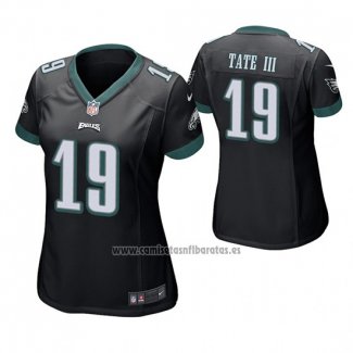 Camiseta NFL Game Mujer Philadelphia Eagles Golden Tate Negro