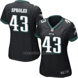 Camiseta NFL Game Mujer Philadelphia Eagles Sproles Negro