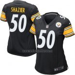 Camiseta NFL Game Mujer Pittsburgh Steelers Shazier Negro