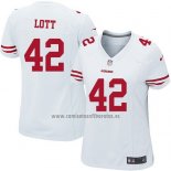 Camiseta NFL Game Mujer San Francisco 49ers Lott Blanco