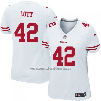 Camiseta NFL Game Mujer San Francisco 49ers Lott Blanco