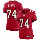 Camiseta NFL Game Mujer Tampa Bay Buccaneers Ali Marpet Rojo