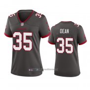 Camiseta NFL Game Mujer Tampa Bay Buccaneers Jamel Dean 2020 Gris