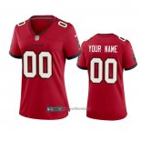 Camiseta NFL Game Mujer Tampa Bay Buccaneers Personalizada 2020 Rojo