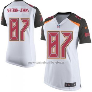 Camiseta NFL Game Mujer Tampa Bay Buccaneers Seferian Jenkins Blanco