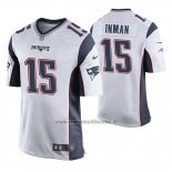 Camiseta NFL Game New England Patriots Dontrelle Inman Blanco