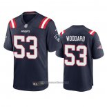 Camiseta NFL Game New England Patriots Dustin Woodard Azul