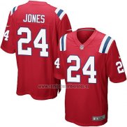 Camiseta NFL Game New England Patriots Jones Rojo