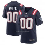Camiseta NFL Game New England Patriots Keion White 2023 NFL Draft Pick Azul
