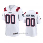 Camiseta NFL Game New England Patriots Personalizada 2020 Blanco