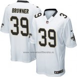 Camiseta NFL Game New Orleans Saints Browner Blanco