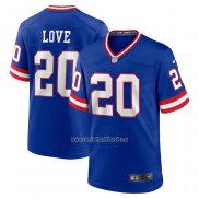 Camiseta NFL Game New York Giants Julian Love Classic Azul