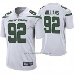 Camiseta NFL Game New York Jets Leonard Williams Blanco 60 Aniversario