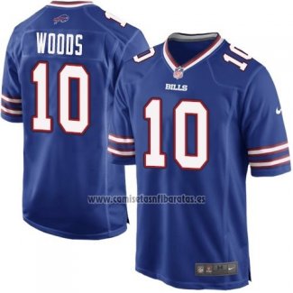 Camiseta NFL Game Nino Buffalo Bills Woods Azul