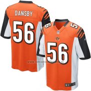 Camiseta NFL Game Nino Cincinnati Bengals Dansby Naranja