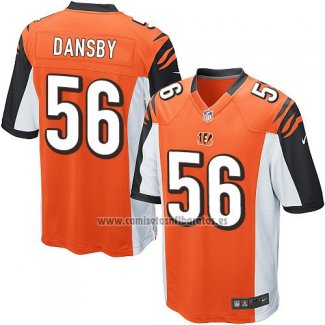 Camiseta NFL Game Nino Cincinnati Bengals Dansby Naranja