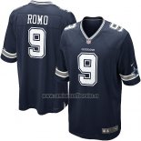 Camiseta NFL Game Nino Dallas Cowboys Romo Negro