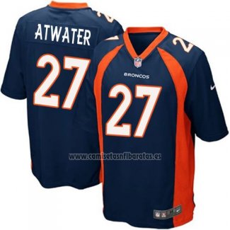 Camiseta NFL Game Nino Denver Broncos Atwater Azul Oscuro