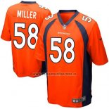 Camiseta NFL Game Nino Denver Broncos Miller Naranja
