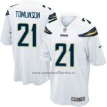 Camiseta NFL Game Nino Los Angeles Chargers Tomlinson Blanco