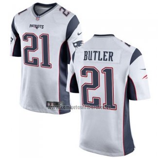 Camiseta NFL Game Nino New England Patriots Butler Blanco