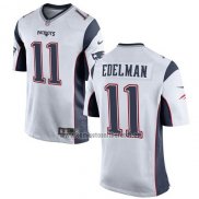 Camiseta NFL Game Nino New England Patriots Edelman Blanco