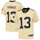 Camiseta NFL Game Nino New Orleans Saints Michael Thomas Inverted Oro
