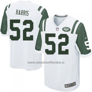 Camiseta NFL Game Nino New York Jets Harris Blanco