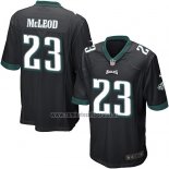 Camiseta NFL Game Nino Philadelphia Eagles McLeod Negro