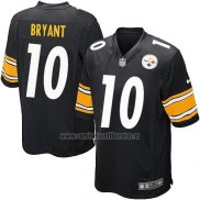 Camiseta NFL Game Nino Pittsburgh Steelers Bryant Negro