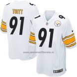Camiseta NFL Game Nino Pittsburgh Steelers Tuitt Blanco