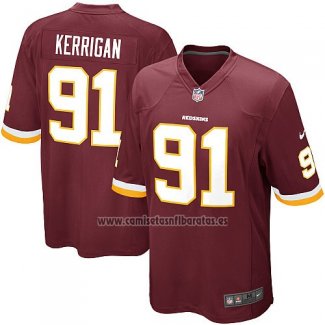 Camiseta NFL Game Nino Washington Commanders Kerrigan Rojo