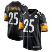 Camiseta NFL Game Pittsburgh Steelers Ahkello Witherspoon Negro