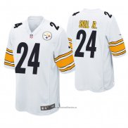 Camiseta NFL Game Pittsburgh Steelers Benny Snell Jr. Blanco