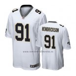 Camiseta NFL Game Saints Trey Hendrickson Blanco